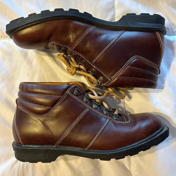 Cole Haan Leather Ankle Waterproof Boots C00519 size 7.5M - Picture 2 of 9